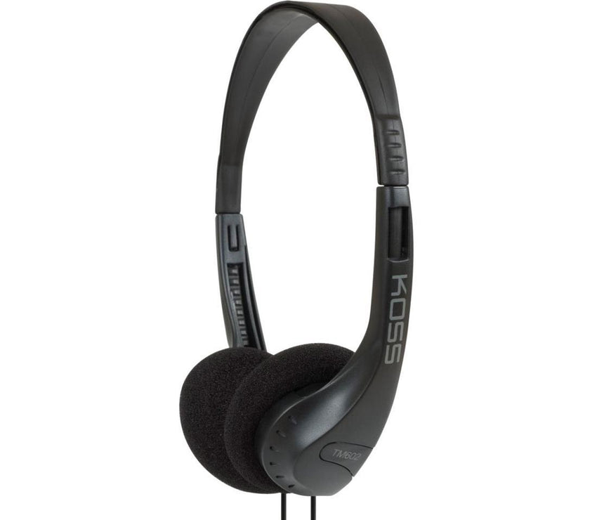 KOSS-HEADPHONES TM-602 PORTABLE LIGHTWEIGHT HEADPHONE