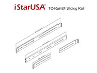 iStarUSA TC-Rail-24 24" Sliding Rail Kit for Most Rackmount Chassis