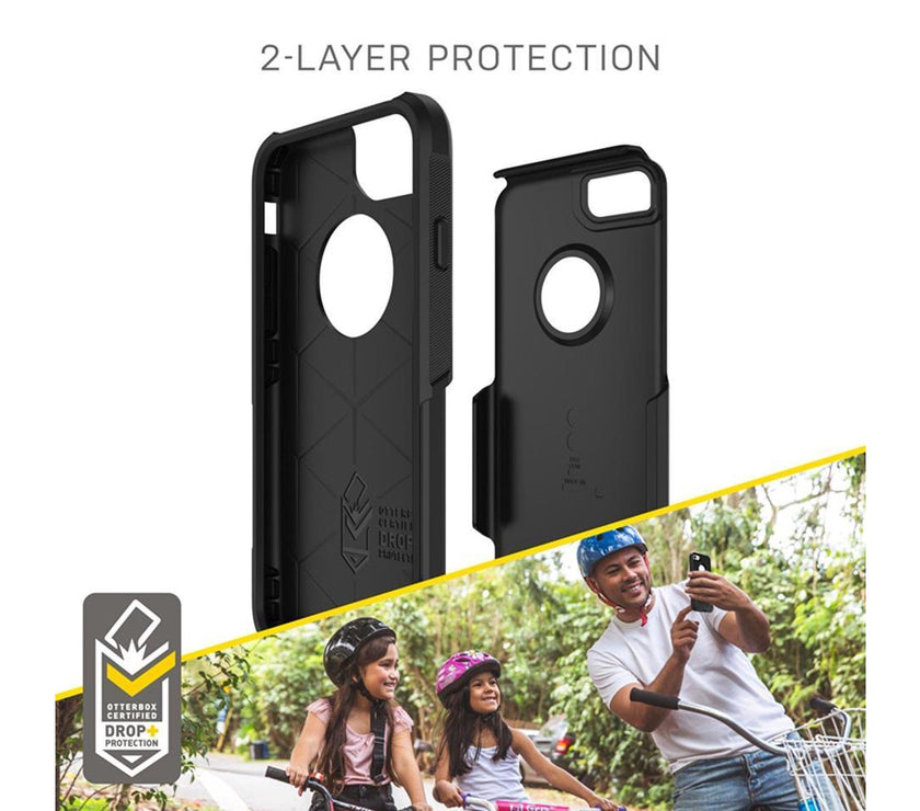 Otterbox 77-56650 Cummuter Series Case for iPhone SE (2nd gen) and iPhone 8/7, Black