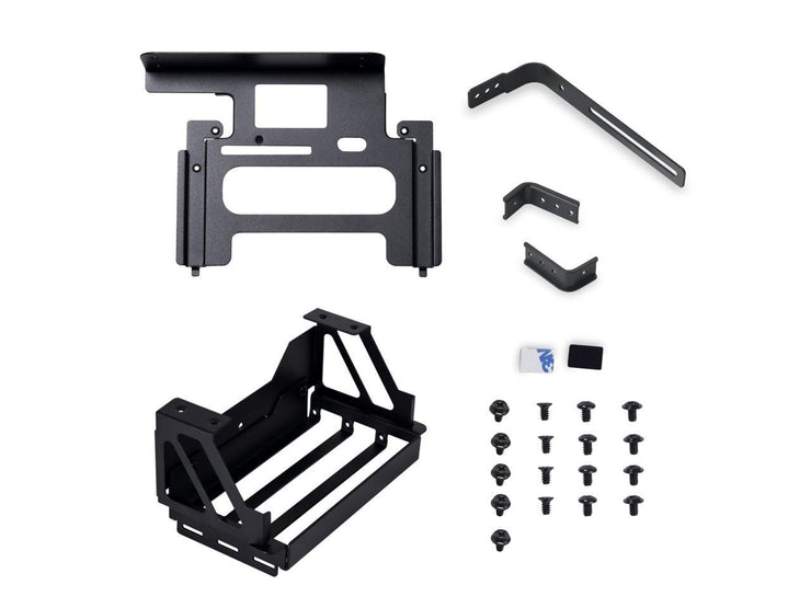 Lian-Li O11DE-9X Upright GPU Bracket Upgrade Kit for 40 series GPU Compatible with O11DEX ,and O11D EVO RGB Black case - Riser Cable Not Included - O11DE-9X