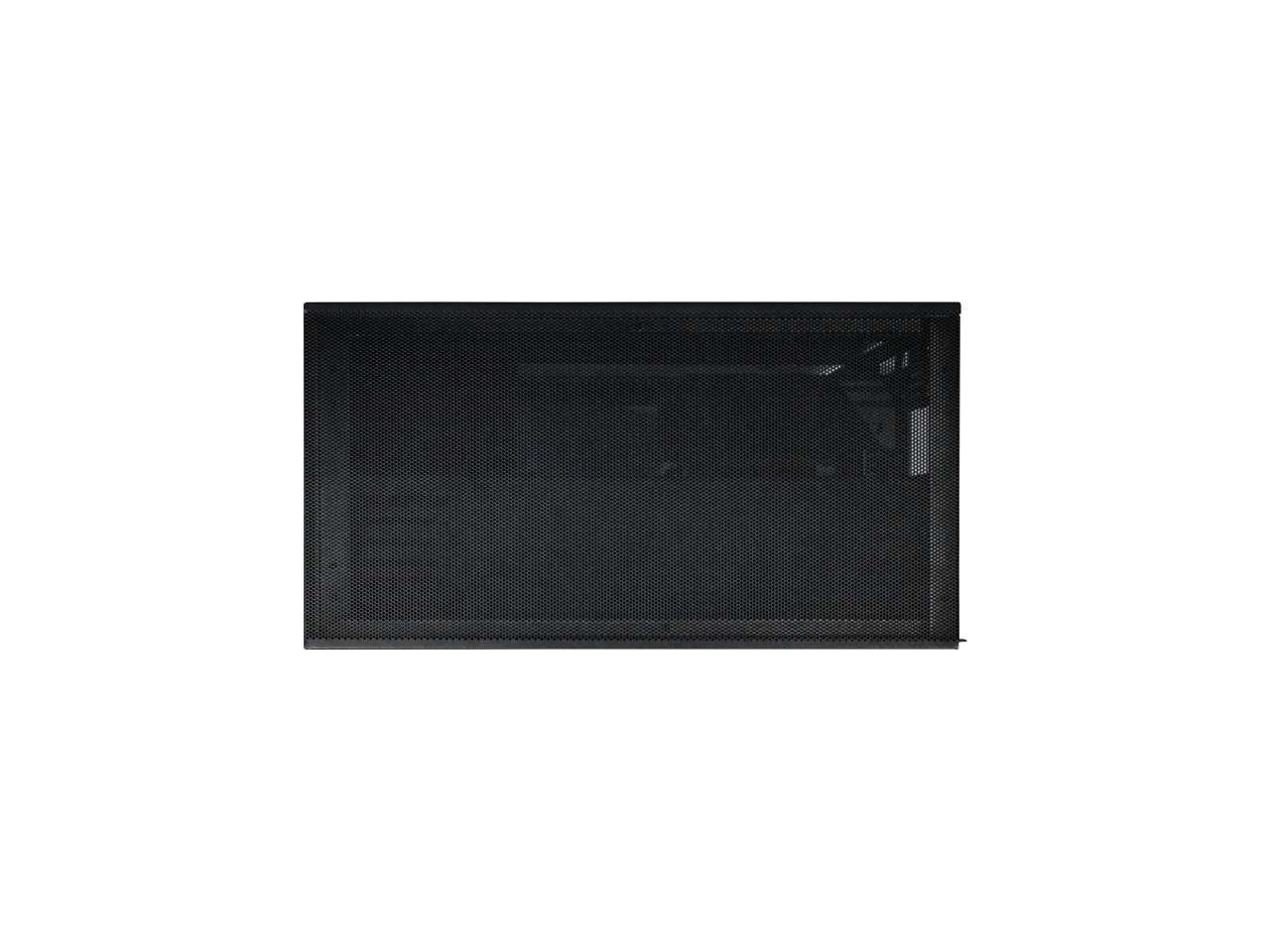 LIAN LI SUP01 Black Steel / Tempered Glass ATX Mid Tower Computer Case ----SUP01X