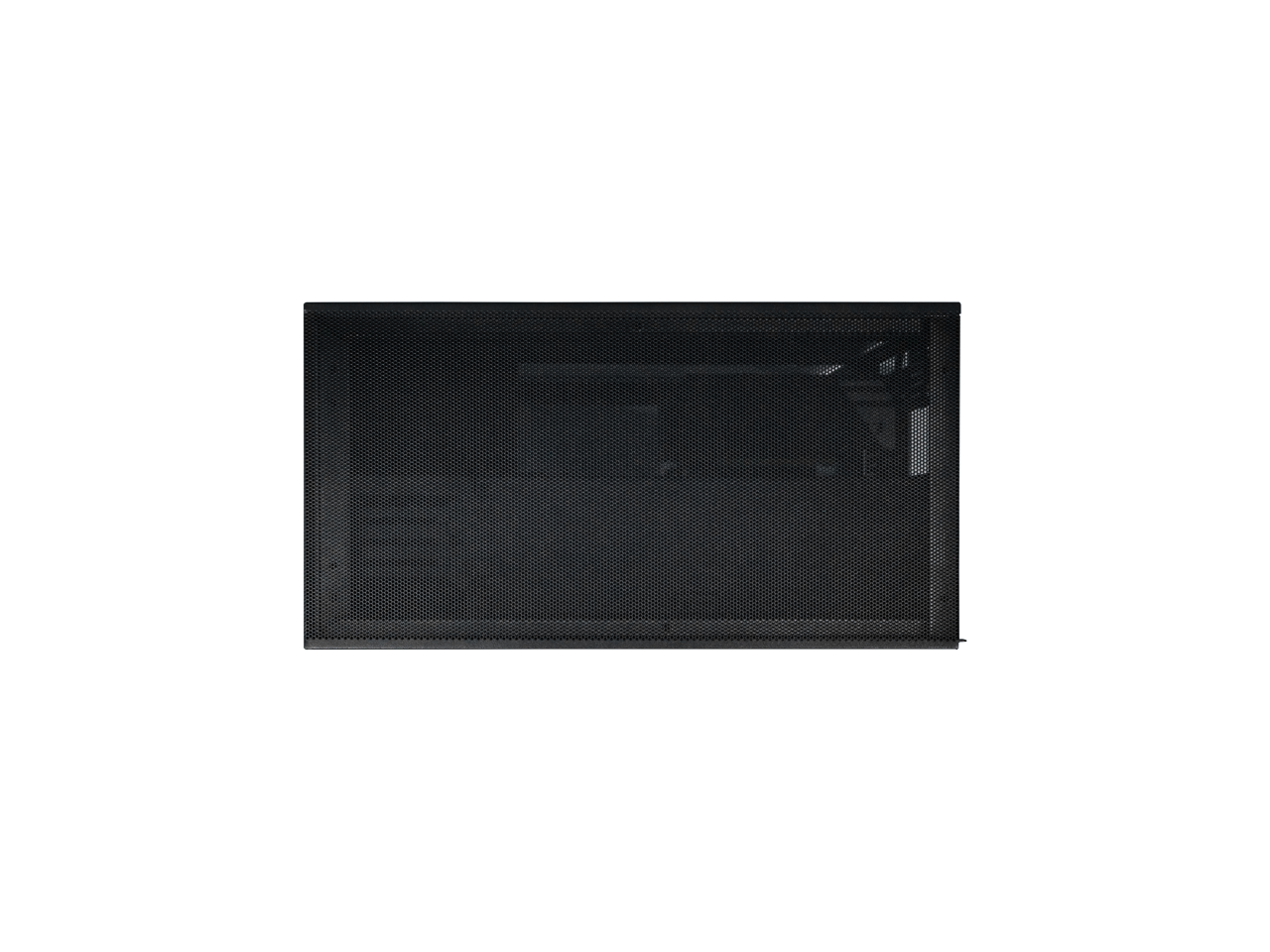 LIAN LI SUP01 Black Steel / Tempered Glass ATX Mid Tower Computer Case ----SUP01X