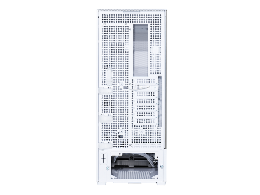 LIAN LI SUP01 White  Steel / Tempered Glass ATX Mid Tower Computer Case ----SUP01W