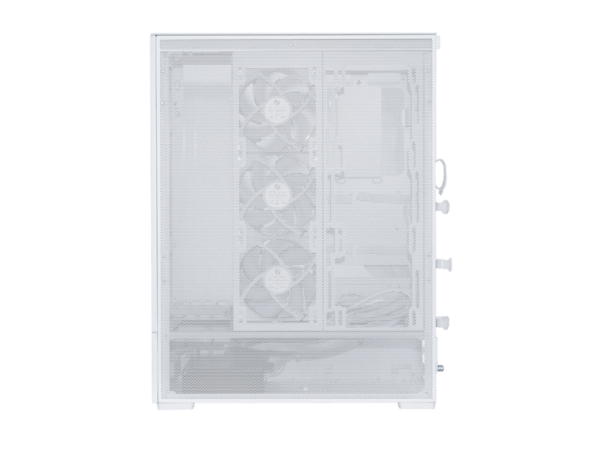 LIAN LI SUP01 White  Steel / Tempered Glass ATX Mid Tower Computer Case ----SUP01W