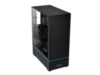 LIAN LI SUP01 Black Steel / Tempered Glass ATX Mid Tower Computer Case ----SUP01X