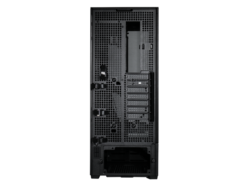 LIAN LI SUP01 Black Steel / Tempered Glass ATX Mid Tower Computer Case ----SUP01X