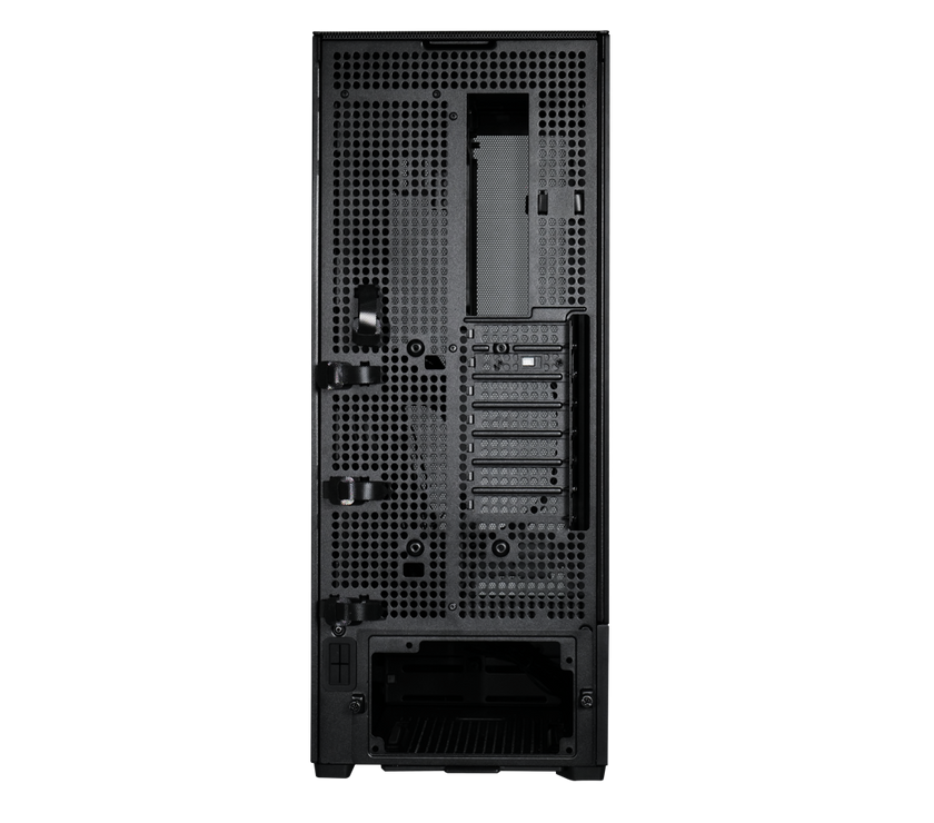 LIAN LI SUP01 Black Steel / Tempered Glass ATX Mid Tower Computer Case ----SUP01X