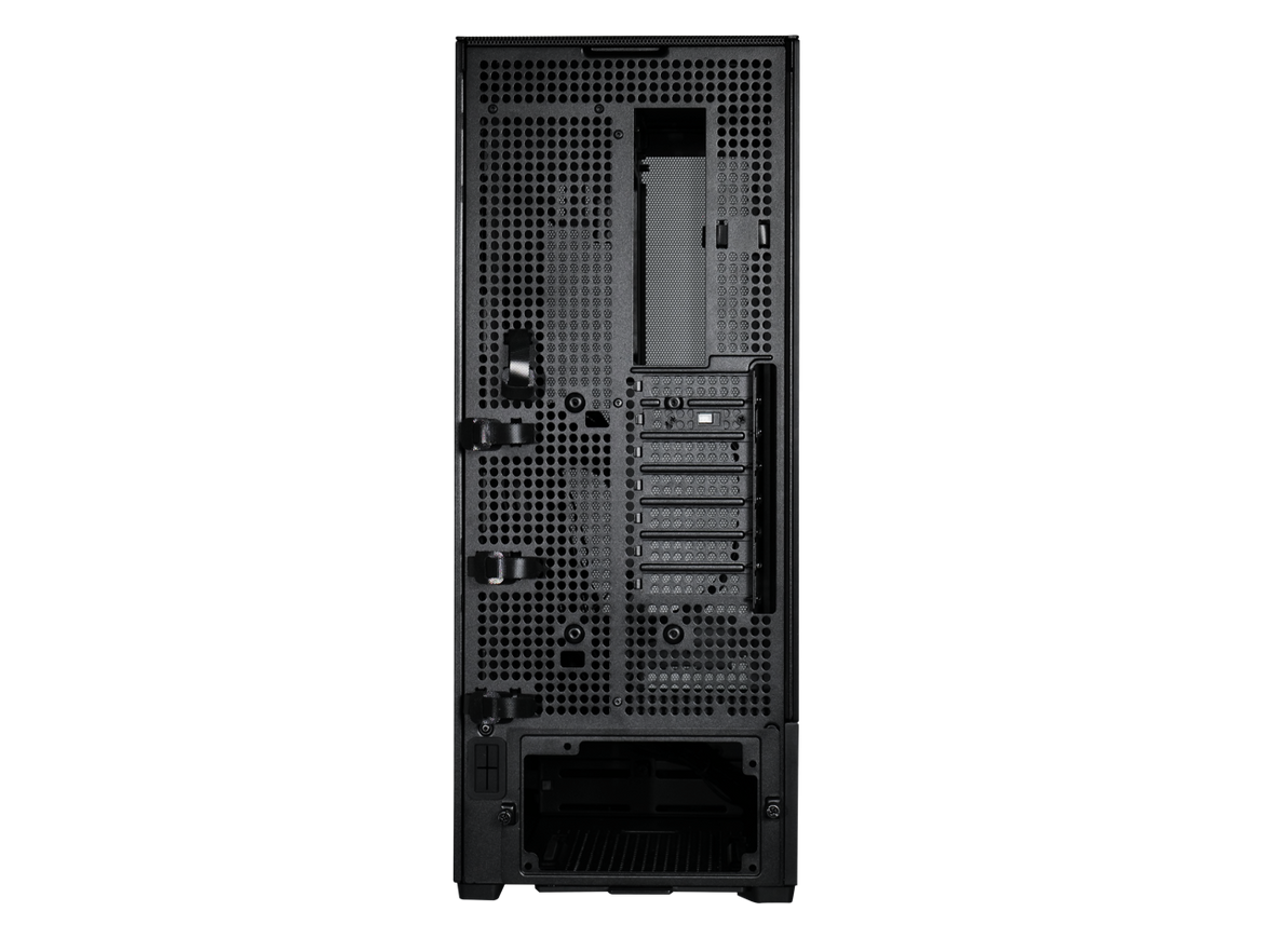 LIAN LI SUP01 Black Steel / Tempered Glass ATX Mid Tower Computer Case ----SUP01X