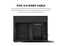 Lian Li A4-H2O Mini-ITX PC Case, Triple-Slot Mount GPU, Aluminum Exterior & SPCC Steel Interior, 240mm AIO, SFX Sandwich Layout, PCIe 5.0, Supports SFX/SFX-L PSU - (A4-H2OA5 Silver)