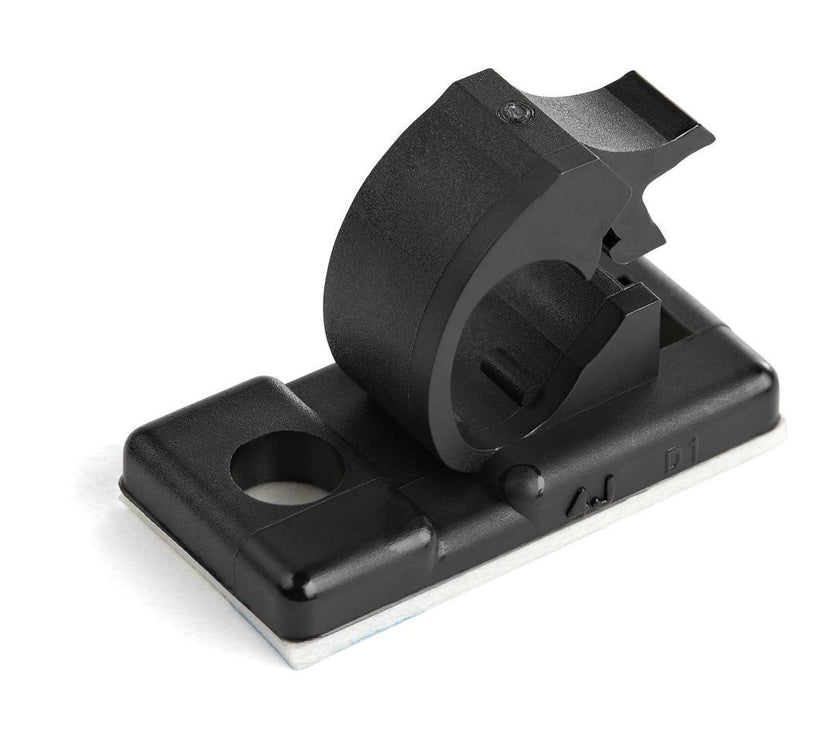 StarTech.com 100 Self Adhesive Cable Management Clips - CBMCC1