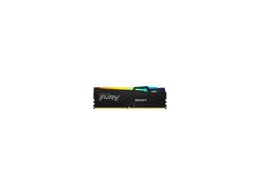 Kingston FURY Beast RGB 64GB (2 x 32GB) 288-Pin PC RAM DDR5 5200 (PC5 41600) Memory (Notebook Memory) Model KF552C40BBAK2-64