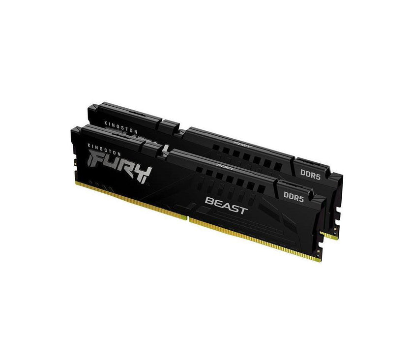 Kingston FURY Beast 64GB (2 x 32GB) 288-Pin PC RAM DDR5 5200 (PC5 41600) Memory (Desktop Memory) Model KF552C40BBK2-64