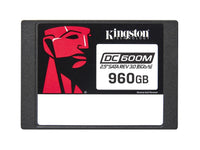 Kingston DC600M - SSD - Mixed Use - encrypted - 960 GB - internal - 2.5" - SATA 6Gb/s - 256-bit AES - Self-Encrypting Dr