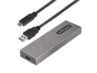 StarTech USB-C 10Gbps to M.2 NVMe or M.2 SATA SSD Enclosure M2USBCNVMESATA