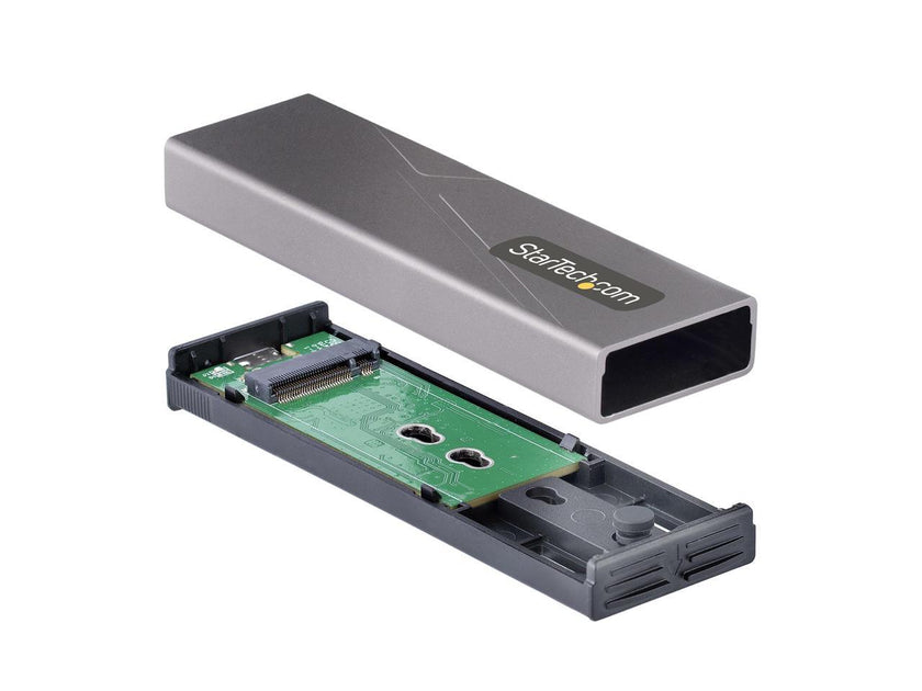 StarTech USB-C 10Gbps to M.2 NVMe or M.2 SATA SSD Enclosure M2USBCNVMESATA