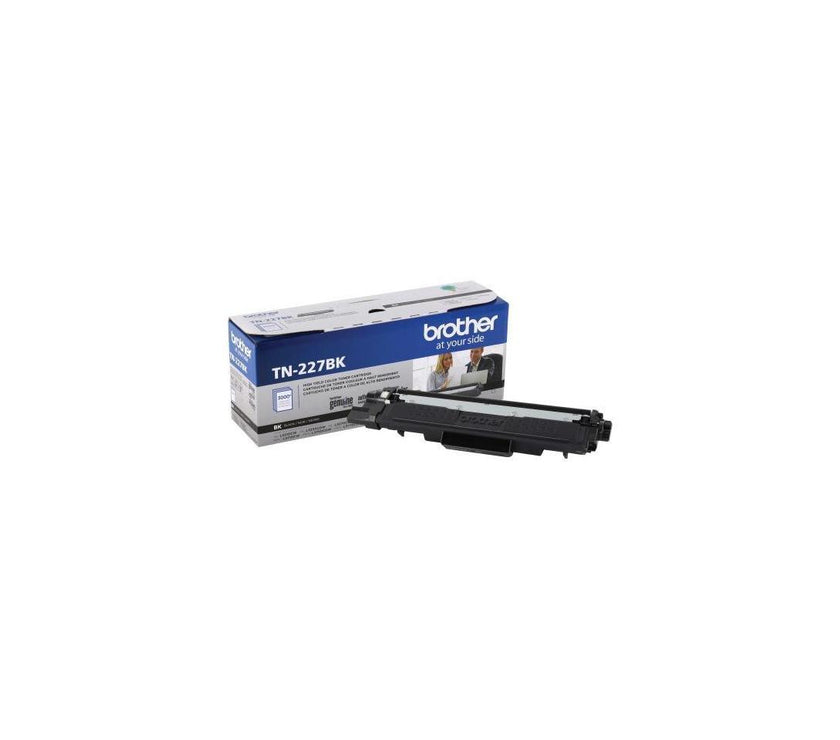 Brother International - TN227BK - Brother Genuine TN-227BK High Yield Black Toner Cartridge - Laser - High Yield - 3000 Pages