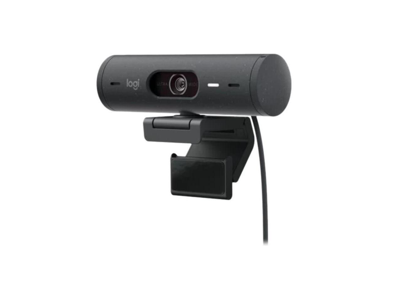 Logitech BRIO 505 Webcam - 4 Megapixel - 60 fps - Graphite - USB Type C - 1920 x 1080 Video - Auto-focus - 4x Digital Zoom - Microphone - Notebook, Display Screen, Monitor