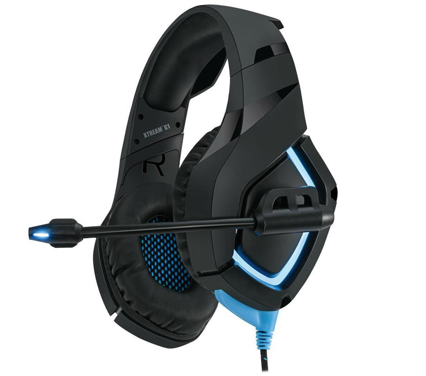 Adesso XTREAMG1 Comfortable Fit & Wear Built-In Noise Cancelling Stereo Gaming Headset with Microphone