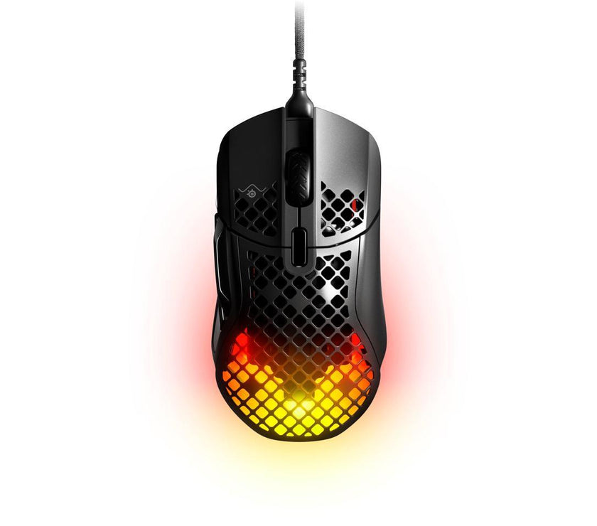 SteelSeries Aerox 5 Lightweight 1800CPI Wired RGB Gaming Mouse