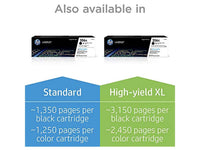 HP 206X High Yield Yellow Original LaserJet Toner Cartridge, ~2,450 pages,