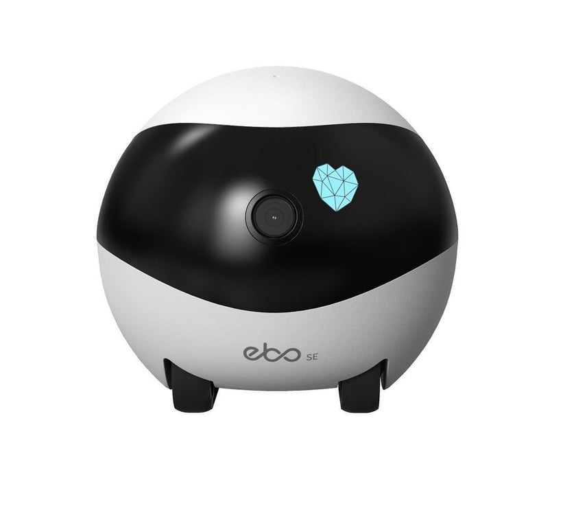 Enabot Ebo Pro Familybot Security Surveillance Robots, Smart Pet Camera, IP Camera, Petpal Live Video, Pets Companion (Ebo SE)