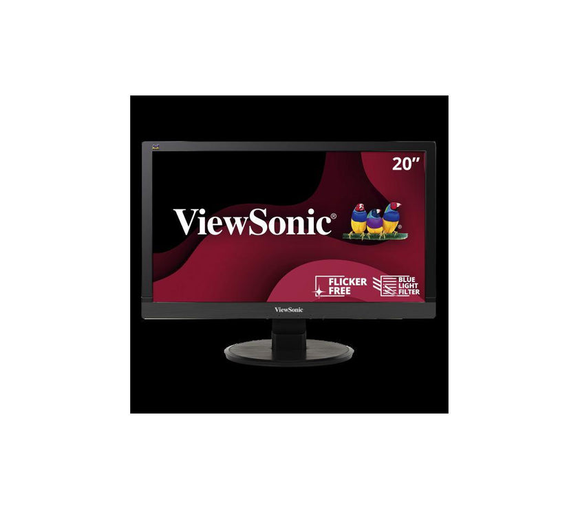 ViewSonic VG2456A 24 Inch 1080p IPS Monitor with USB C 3.2 with 90W Power Delivery, Docking Built-In, RJ45, 40 Degree Tilt Ergonomics for Home and Office