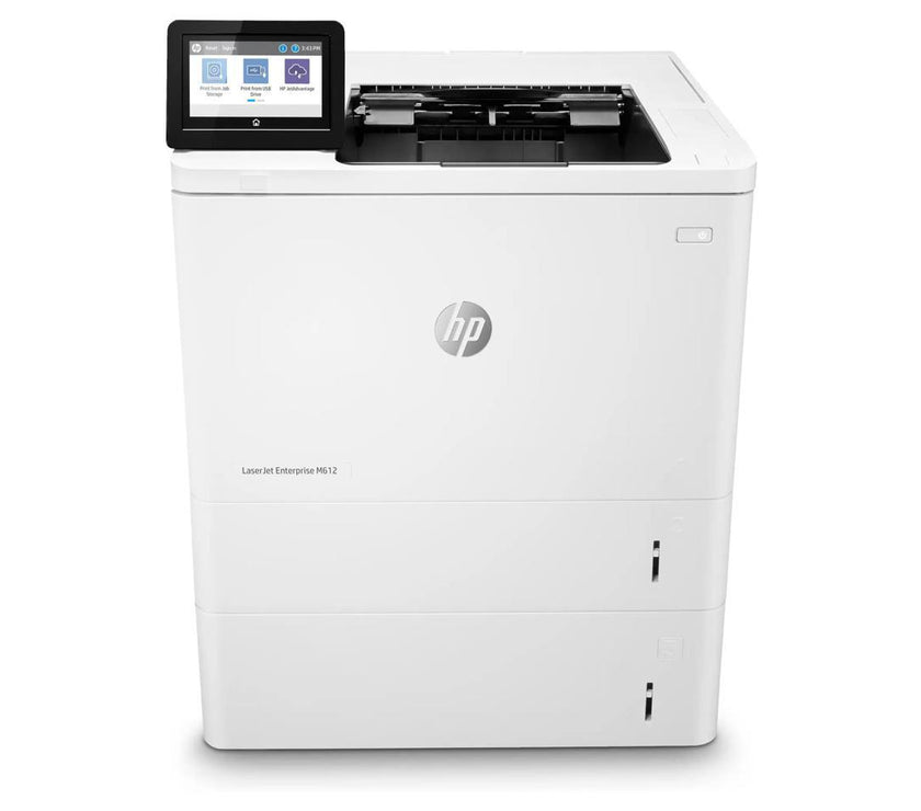 HP LaserJet Enterprise M612x Laser Printer, Black And White Mobile Print Up to