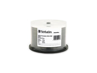 Verbatim 95213 Verbatim DVD+RW 4.7GB 4X DataLifePlus White Inkjet Printable - 50pk Spindle - 4.7GB - 50 Pack