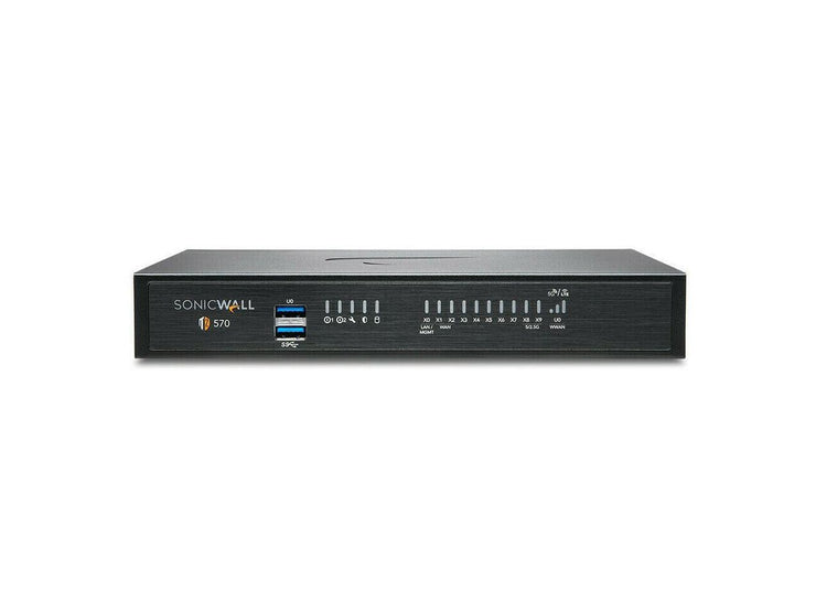 SonicWall TZ570 Network Security Appliance and 3YR Secure Upgrade Plus Advanced Edition (02-SSC-5687)