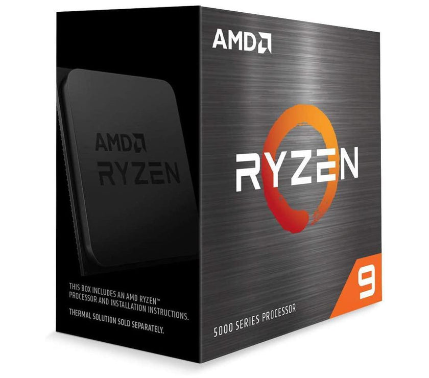 AMD Ryzen 9 5950X - Ryzen 9 5000 Series Vermeer (Zen 3) 16-Core 3.4 GHz Socket AM4 105W Desktop Processor - 100-100000059WOF