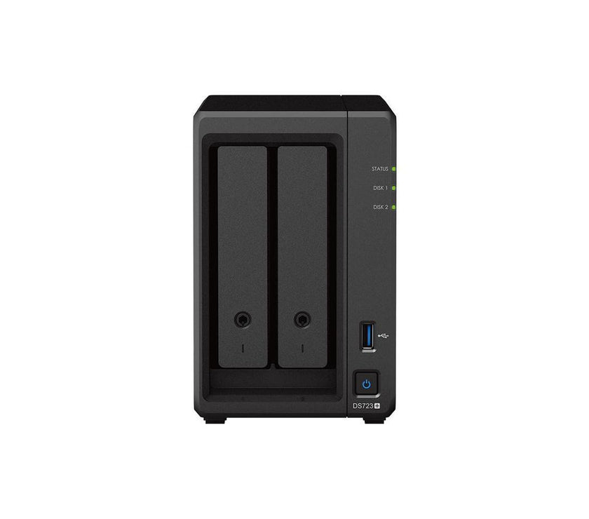 Synology DiskStation DS723+ (2Bay/AMD/2GB) NAS Network Storage Server