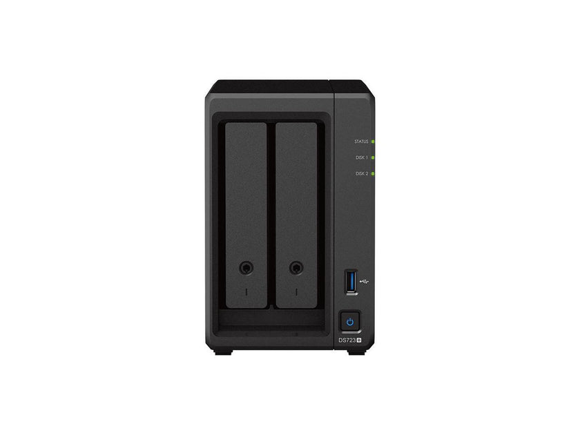 Synology DiskStation DS723+ (2Bay/AMD/2GB) NAS Network Storage Server