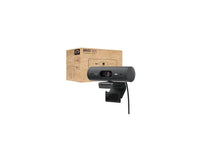 Logitech BRIO 505 Webcam - 4 Megapixel - 60 fps - Graphite - USB Type C - 1920 x 1080 Video - Auto-focus - 4x Digital Zoom - Microphone - Notebook, Display Screen, Monitor