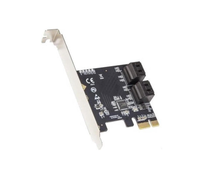 4 Port SATA III PCI-e 3.0 x1 Card Non-Raid with Low Profile Bracket