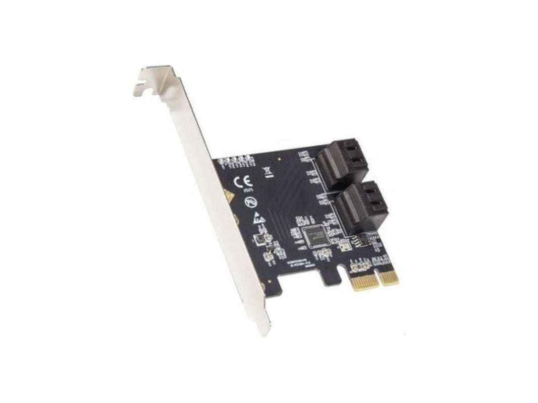 4 Port SATA III PCI-e 3.0 x1 Card Non-Raid with Low Profile Bracket