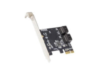 4 Port SATA III PCI-e 3.0 x1 Card Non-Raid with Low Profile Bracket