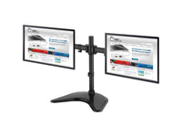 Siig Articulated Freestanding Dual Monitor Desk Stand - 13"-27