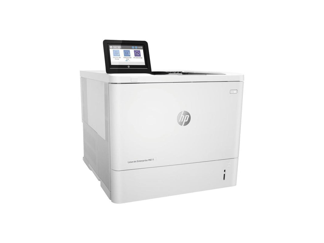 HP LaserJet Enterprise M611dn Laser Printer, Black And White Mobile Print Up to