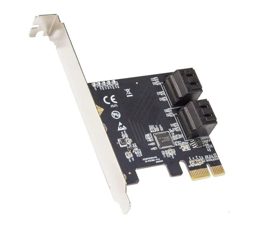 4 Port SATA III PCI-e 3.0 x1 Card Non-Raid with Low Profile Bracket