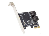 4 Port SATA III PCI-e 3.0 x1 Card Non-Raid with Low Profile Bracket