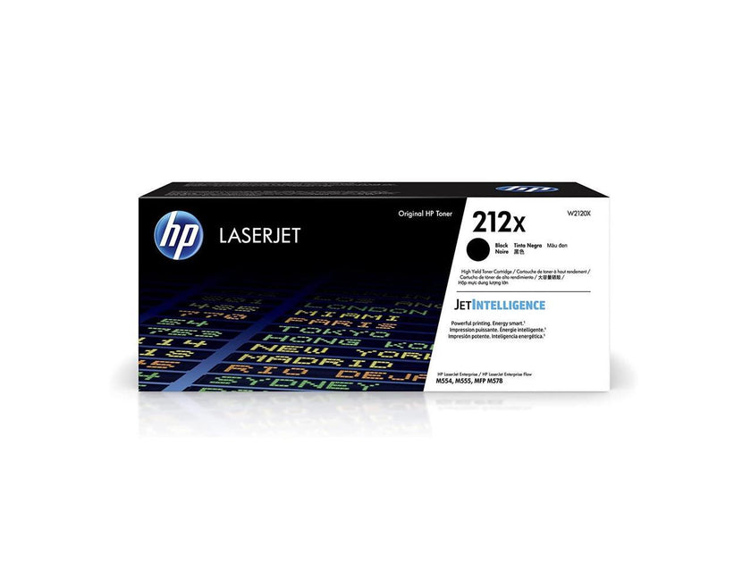 HP 212X W2120X Laser Jet High Yield Toner Cartridge Black