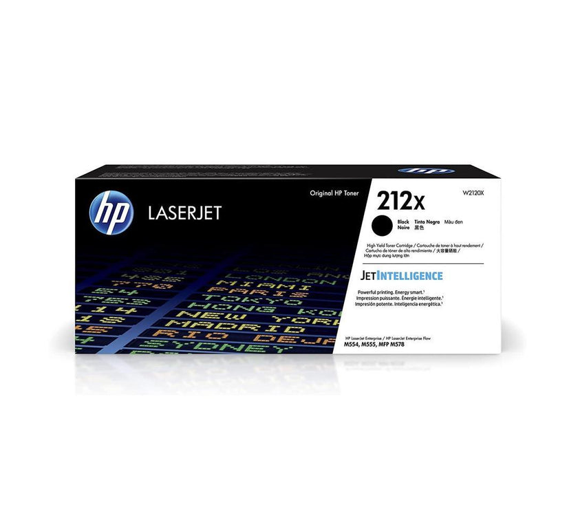 HP 212X W2120X Laser Jet High Yield Toner Cartridge Black