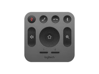 Logitech 993-001389 RF Wireless Replacement Remote for MeetUp Conference Camera - Gray