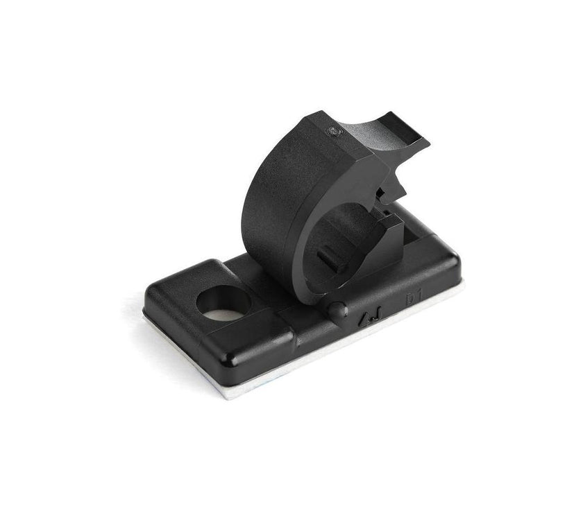 StarTech.com 100 Self Adhesive Cable Management Clips - CBMCC1