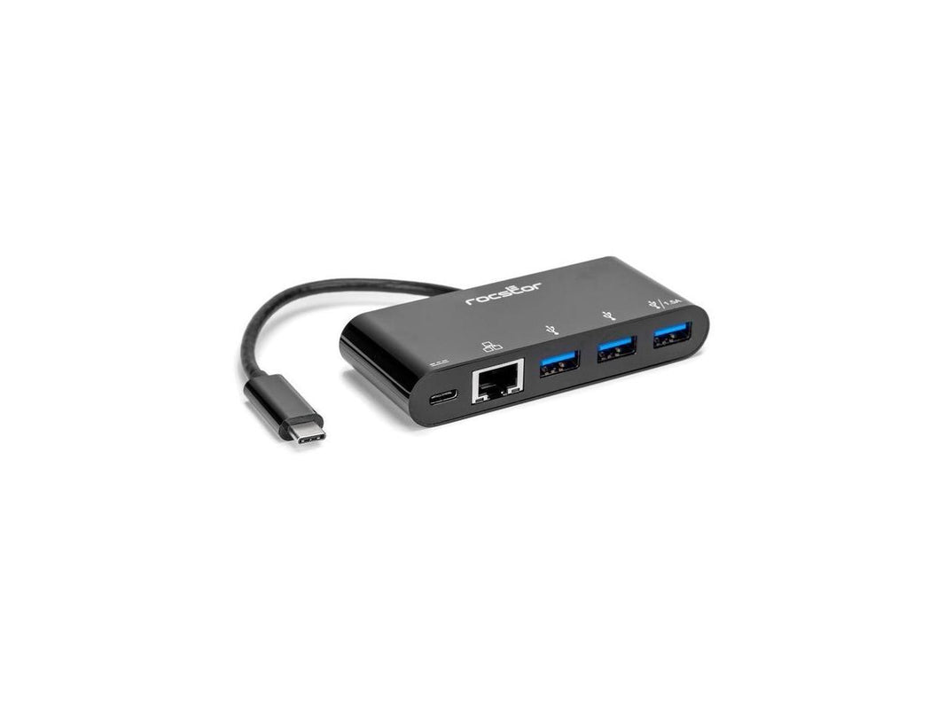 Rocstor USB-C to 3-Port Multiport Adapter USB 3.0 Hub Y10A262B1