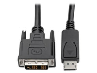 Tripp Lite DisplayPort to DVI-D Adapter Cable DP w/ Latches M/M 1080p 15ft (P581-015)