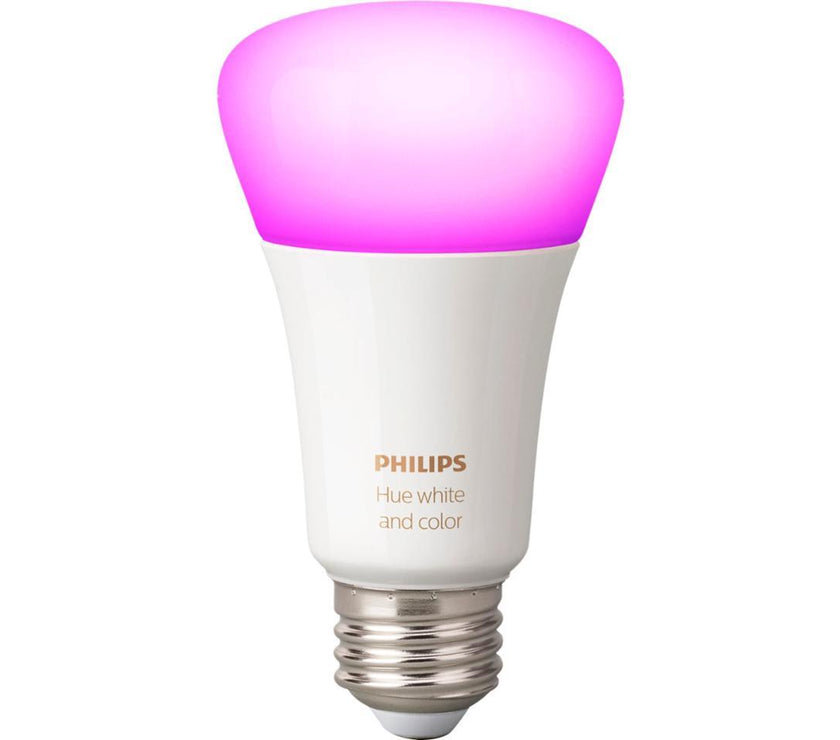 Philips Hue White and Color Ambiance 2-Pack A19 LED Smart Bulb