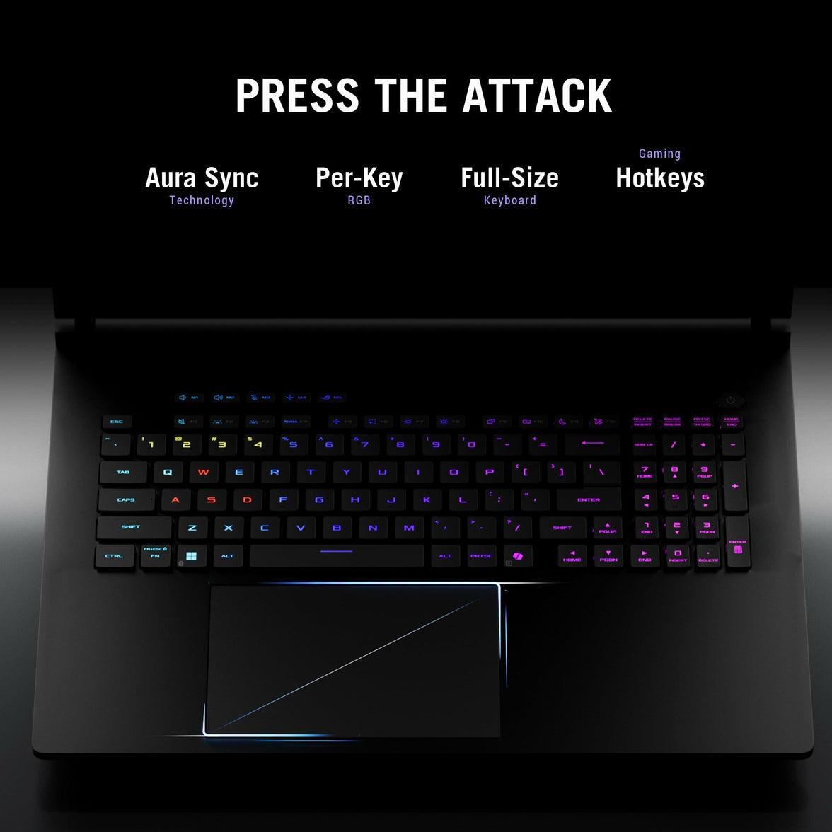 ASUS ROG Strix Scar- 18" GeForce RTX 5070 Ti Laptop GPU - Intel Core Ultra 9 275HX - 32GB Memory - 1 TB PCIe SSD - Windows 11 Pro - GAMING LAPTOP - 240 Hz (G835LR-XS96)