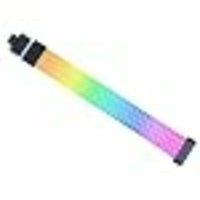 Lian Li Strimer Wireless 16-Pin GPU RGB Power Extension Cable, 2.4GHz Wireless Lighting Control, 370mm (14.56 in) 8 Light Guides, Controller Required (Not Included) (PW16-81W)