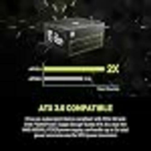 MSI MAG A850GL PCIE5, Fully Modular Compact Gaming 850W Power Supply, 80+ Gold, ATX 3.1 & PCIe 5.1 Ready, Native Dual-Color 12V-2x6 Cable, 10 Year Warranty